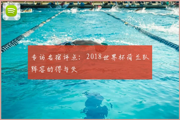专访名宿评点:2018世界杯荷兰队阵容的得与失